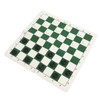 Chess Checkers Set PP Chess Pieces PU Imitation Leather Chess