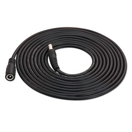 Extension Power Cable for Starlink mini, Female to Male DC 5.5mm x 2.1mm Extension Power Jack Adapter Barrel Plug Cord, Starlink mini Accessories Cable 20 AWG, CCTV Camera, DVR, LED Strip (16.4 Feet)
