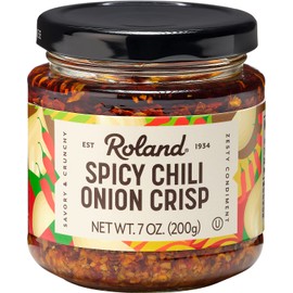 Roland Foods Spicy Chili Onion Crisp, 7 Ounce