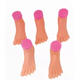 Chinguilis 10 Pies De Práctica Uñas