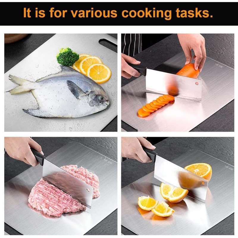 2025 Titanium Cutting Board - 100% Pure Titanium Cutting Boards
