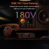 ​Douk Audio Tube Preamp TUBE-T5C: Headphone Amplifier w/VU Meter, 4-Way