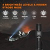 Odepro NT21 1200 Lumen Super Bright LED Rechargeable Flashlight with