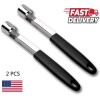 Kitchen 2 PCS Stainless Steel Core Seed Remover Fruit Apple