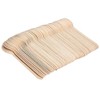 Vktech Disposable Wooden Spoon, Economical Pack of 100