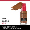 Covergirl Outlast Extreme Wear 3-in-1 Full Coverage Liquid Foundation, SPF