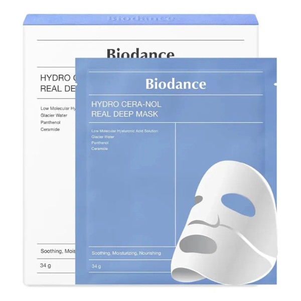 Biodance Hydro Cera-nol Real Deep Mask 4 Piezas Tipo De