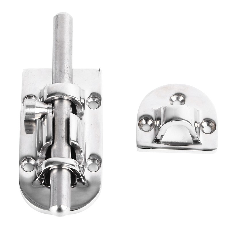 Door Latch Lock 110x38mm 316 Stainless Steel High Accuracy Electrolytic