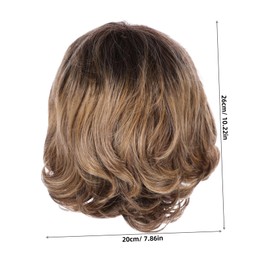 Beatifufu Curly Hair Wigs Short Hair Wigs Cosplay Wig Lace Front Wigs Women Wigs Women's Wig Short Curly Wig