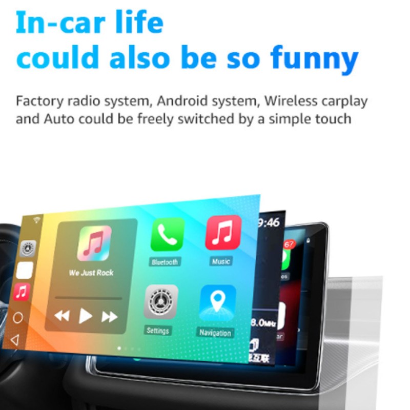 CarPlay Ai Box Adapter Add for Android 8.1 System 2.4G+5.0G