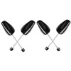 QUUPY 2 Pairs Adjustable Length Plastic Shoe Trees Shoe Stretcher