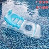 Giant Inflatable Swim Tube for Water Play Pool Toy TD73 Transparent 5ea