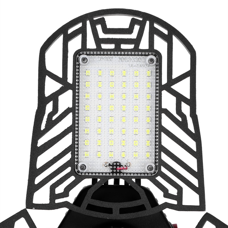 E27/E26/B22 LED Folding Garage Light 60W Radar Light Sensation Deformable