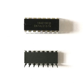 Todiys New 15Pcs for 74LS157 74LS157N SN74LS157N HD74LS157P DM74LS157N 74LS157PC DIP-16 Quad 2-Input Multiplexer IC SN74LS157