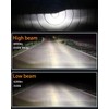 HENGTUAUTO 7inch Round X-Style Headlights White DRL Amber Turn Signal