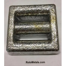 RotoMetals Uncoated Lead Lace Thru Style Scuba Hard Weights 4 pounds