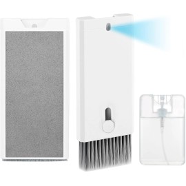 Bciuaor 2‑in‑1 Touchscreen Cleaner Spray & Microfiber Cloth Kit– 20 mL for Phone, Laptop