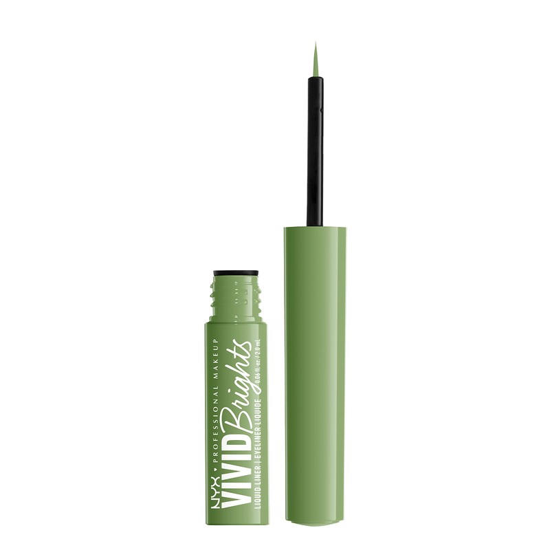 NYX PROFESSIONAL MAKEUP Vivid Brights Liquid Liner, Smear-Resistant Eyeliner with