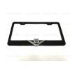 License Plate Frame 1pc 3D V8 Logo Emblem Badge BLACK