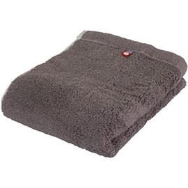 DAIRY PRAIRIE Reversible Face Towel, Charcoal Gray/Dusty Pink, Made in Japan, Imabari, Fluffy, Soft