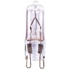 Satco S3547 1/Card 120V 100-Watt T4 G9 Base Light Bulb,