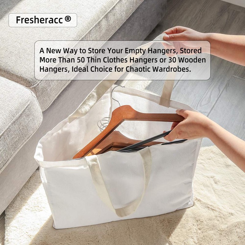 Clothes Hanger Organizer Holder for Space Saving, Hanger Triangle Storage