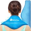 Relaxcoo Neck Ice Pack Wrap, Reusable Gel Ice Pack for