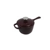 Cast Iron Enameled Pan Sauce 1.75 Qt., Merlot