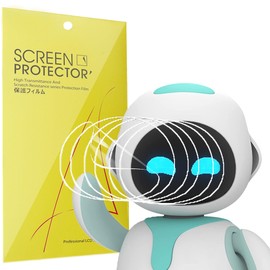 Lamshaw Compatible for Eilik Robot Pets Screen Protector, [6 Pack] Full Coverage TPU Clear Film Compatible for Eilik Robot Pets (6 Pack)