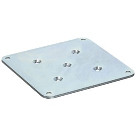 八幡nezi Leg Mounting Hardware 75 mm Square 1 Pcs