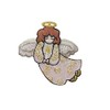 Holiday Angel Embroidered Iron on Patch