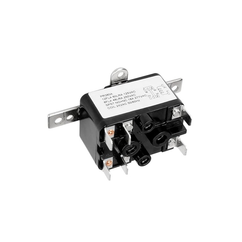 90370 General Purpose 24V AC Relay, 12A Load, SPDT Contacts