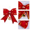 Skystuff Christmas Bow Red Decorations for Tree, Christmas Tree Bow