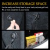 Car Rear Cargo Net, Trunk Cargo Storage Net with Hooks,