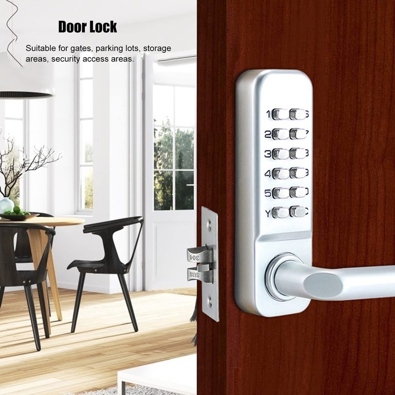 Garosa Keyless Entry Door Lock Mechanical Combination Code Lock Keypad