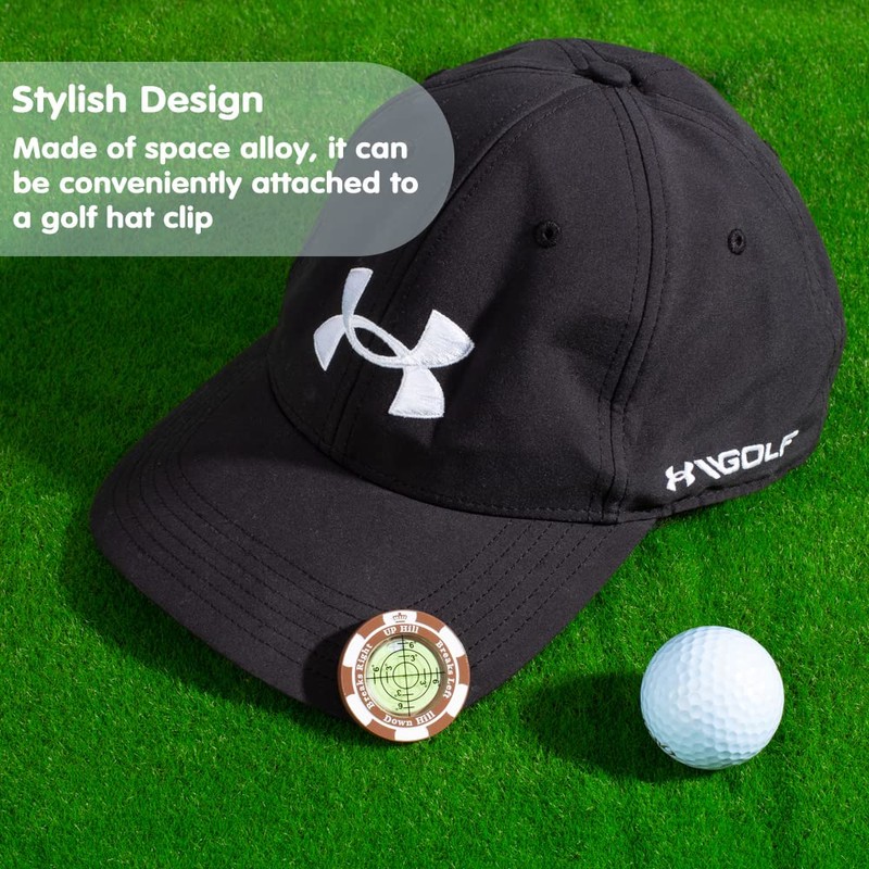 Prodigora SlopeMaster ProGreen Reader - Golf Ball Marker with High