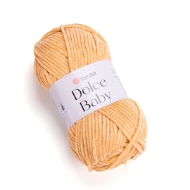 Yarnart Dolce - Manta de hilo de felpilla suave de terciopelo para bebé, 50 gramos (1.76 oz), 855 yardas