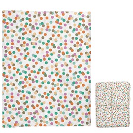Jwssor Dot Tissue Paper,20sheets Colorful Tissue Paper,Rainbow Tissue Paper,20x14inch Polka Dot Tissue Paper for Wrapping Gifts