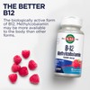 KAL B-12 Methylcobalamin ActivMelt 1000 mcg Natural Raspberry Flavor Healthy
