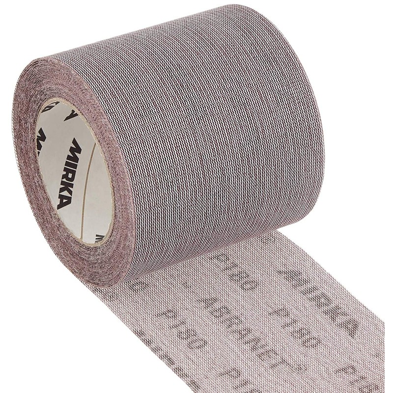 Mirka 545BY001183R Abranet Grip Roll P180 115 mm x 10