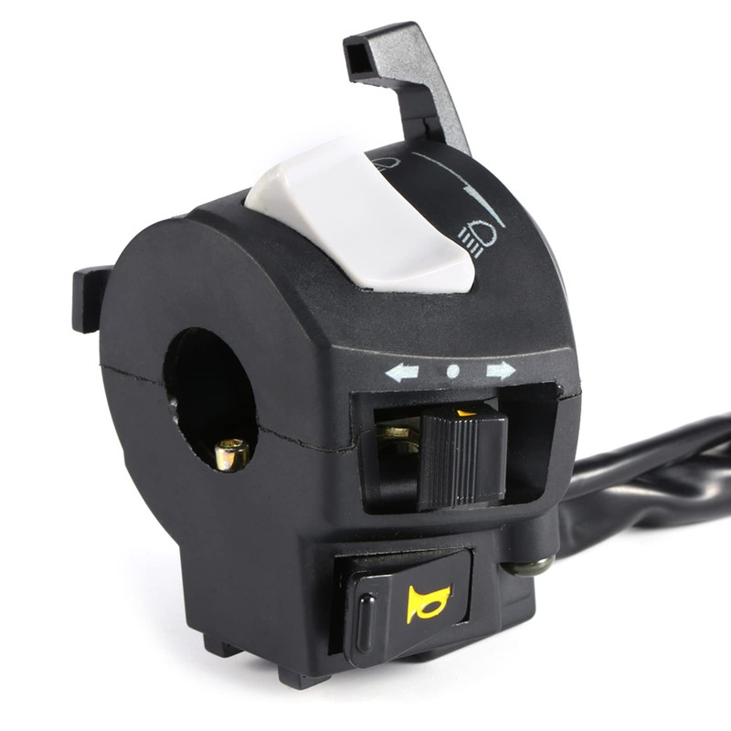 Motorcycle Handlebar Control, 7/8 Inch 22mm Handlebar Control Switch Motorbike