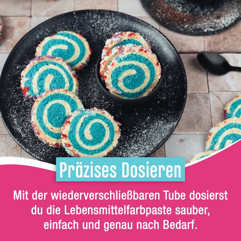 DECOCINO Blue Colour Paste - 20g - Food Colouring Ideal