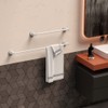 Adjustable Single Bath Towel Bar 16 to 27.6 Inch, ZUEXT