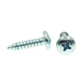 Prime-Line 9020270 Sheet Metal Screw, Self-Tapping, Pan Head Phillips, #10 X 3/4 in, Zinc Plated Steel, Pack of 100
