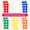 240 Pieces - White Large Circle Round Stickers, 5cm