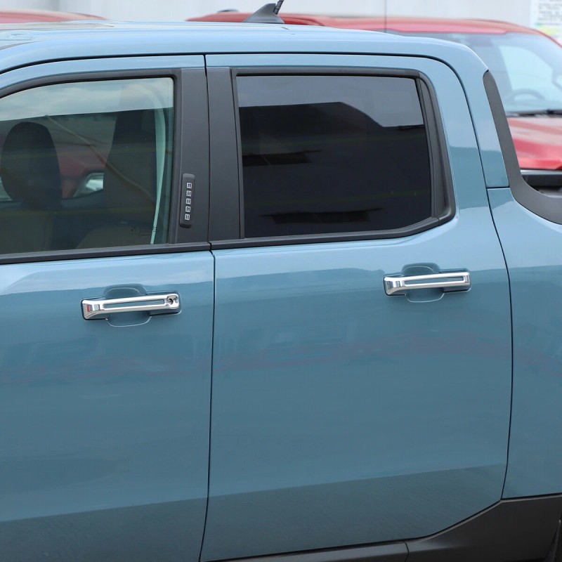 autotrim000 6PC Chrome Side & Rear Door Handle Cover Trim