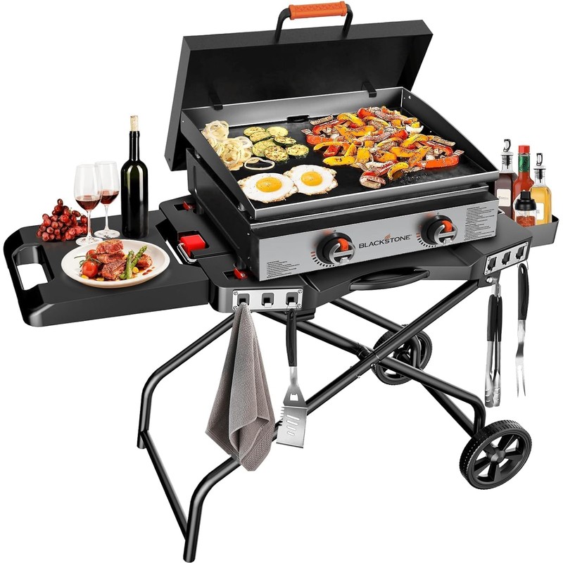 Outdoor Grill Stand for Weber Q1200, Q1000, Q2200, Q2400, Portable