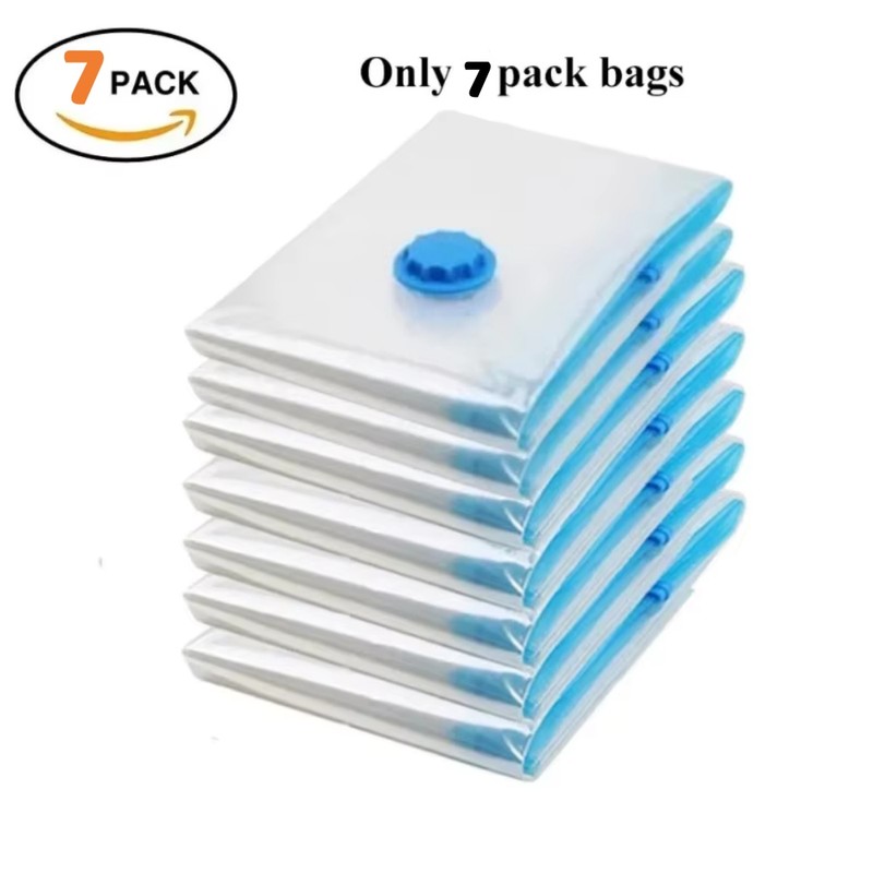 Vacuum Storage Bags – Compression Bags Clothes, Travel Storage Bags