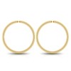 LUCKYJEWUS Small Gold Sterling Silver Huggie Hoop Earrings for Women