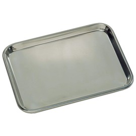 Grafco Metal Instrument Tray, Medical & Surgical Mayo Tray, Stainless Steel, Extra-Large, 3264